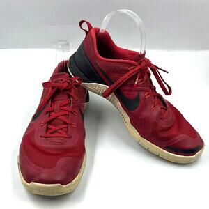 Nike Metcon 1 Gym Red Black Mesh Sneakers Athletic Shoes Running Men's 11.5